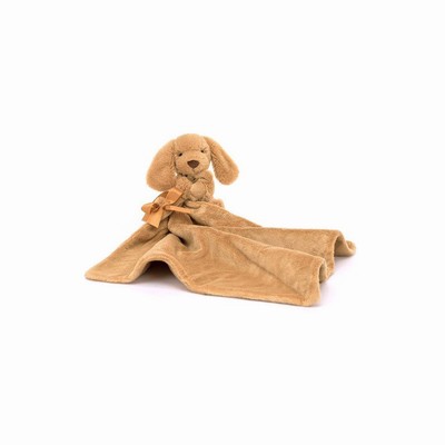 Jellycat Bashful Toffee Puppy Soothers Australia | 506789XQD